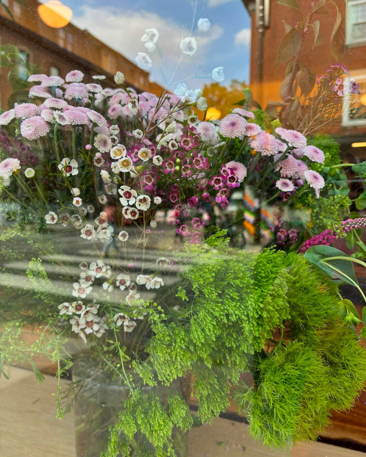 Window with flowers